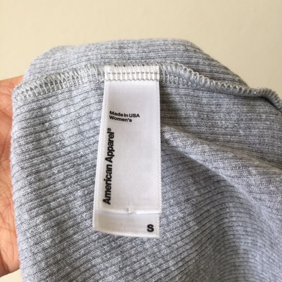 BRANDY MELVILLE GRAY ZELLY TOP DUPE - Picture 2 of 2